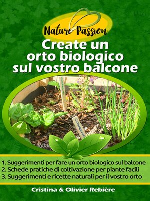cover image of Create un orto biologico sul vostro balcone